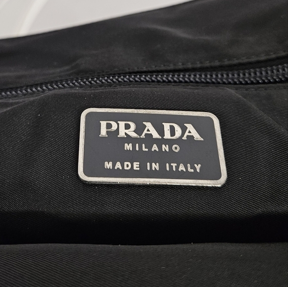 Prada Tessuto Nylon and Lucite Evening Tote Bag in Black - Picture 13 of 17